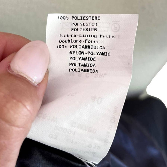 Armani Collezioni Black Asymmetric Close Blazer Jacket Italian Size 40 US 4 EUC - Picture 7 of 9